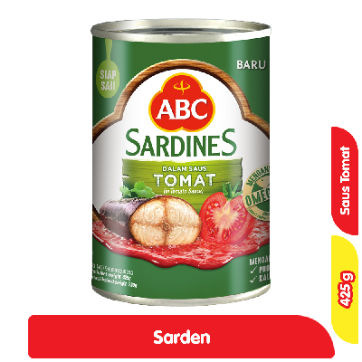 ABC Sarden Saus Tomat 425 g